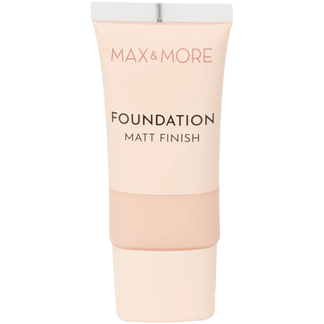 Max & More matt finish foundation 1