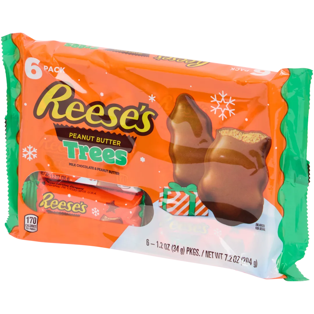 Ciastka choinki z masłem orzechowym Reese's 1