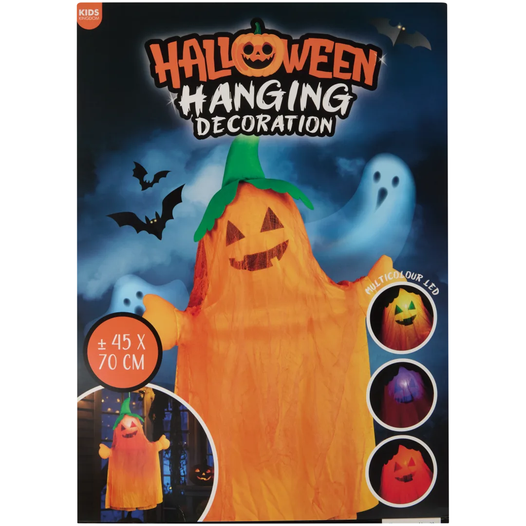 Decoração de Halloween com luz