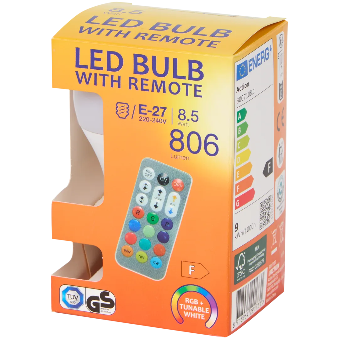 Lampada a LED multicolore 1