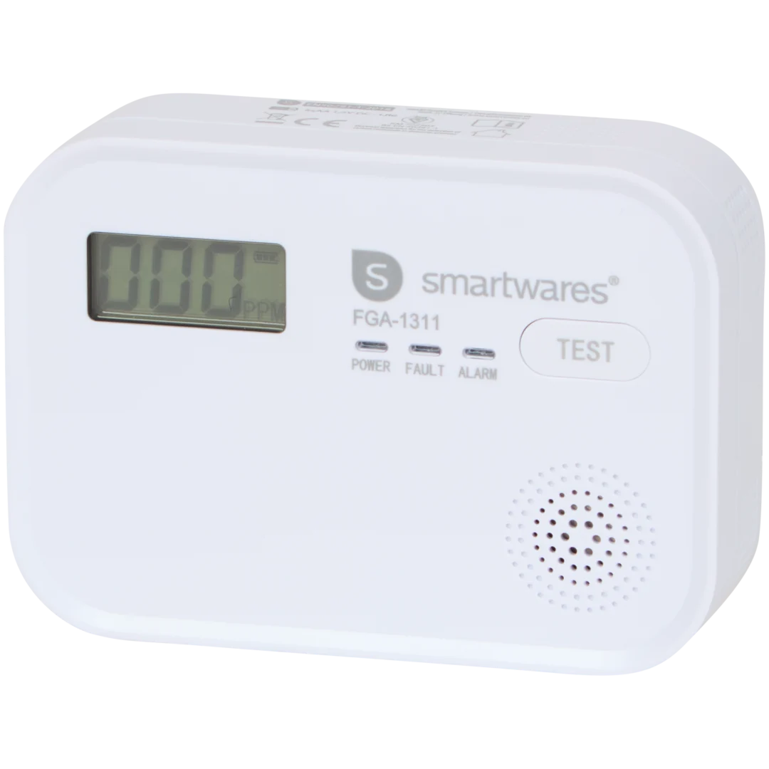 Detetor de monóxido de carbono Smartwares