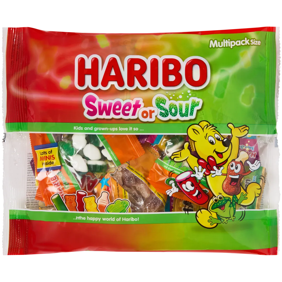 Multipack Haribo Sweet or Sour