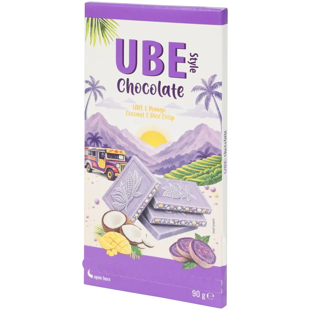 Ube chocoladereep
