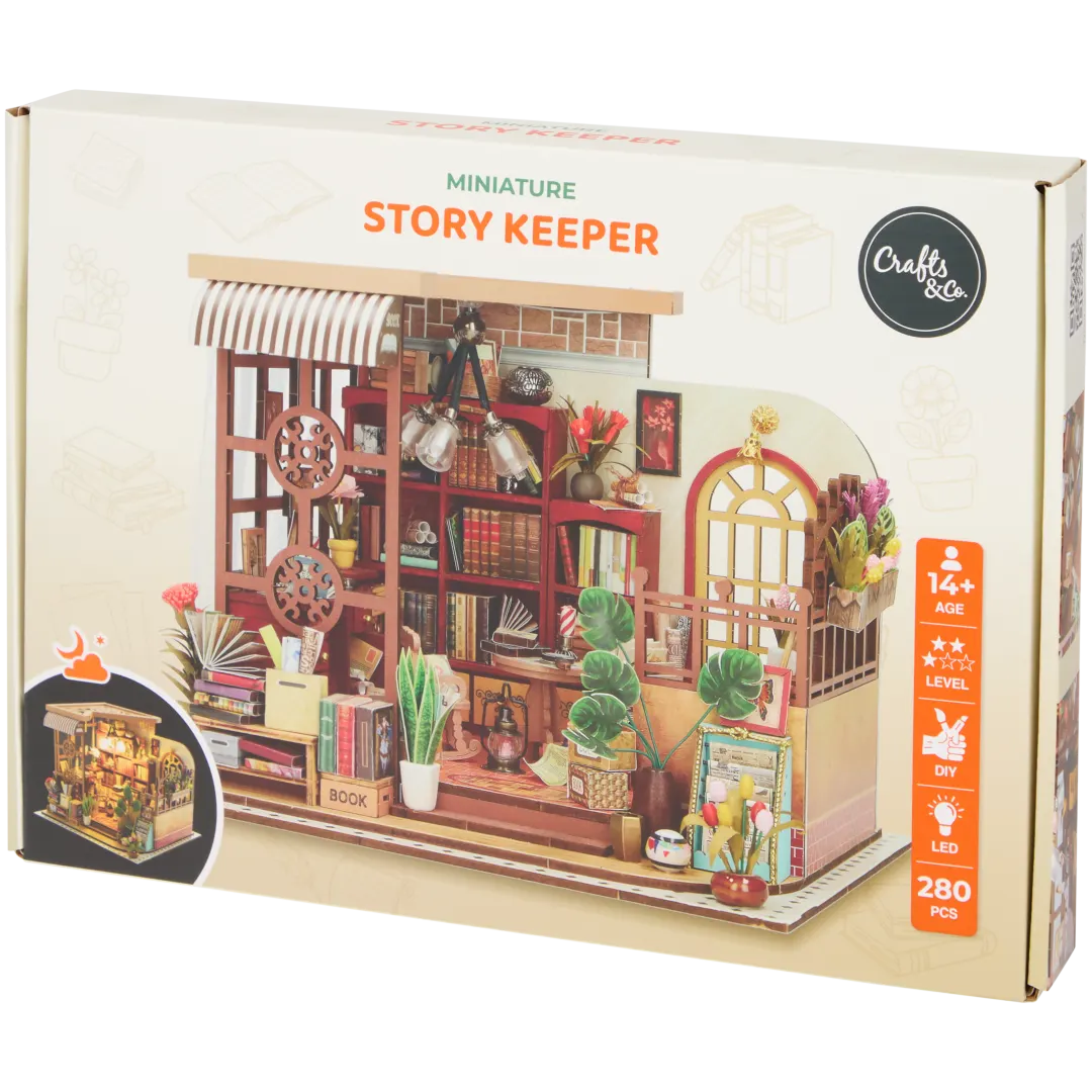 Maison miniature DIY Crafts & Co 5