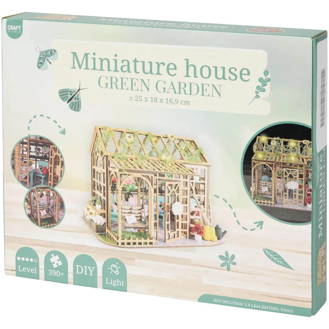 White Label DIY miniatuurhuisje 3