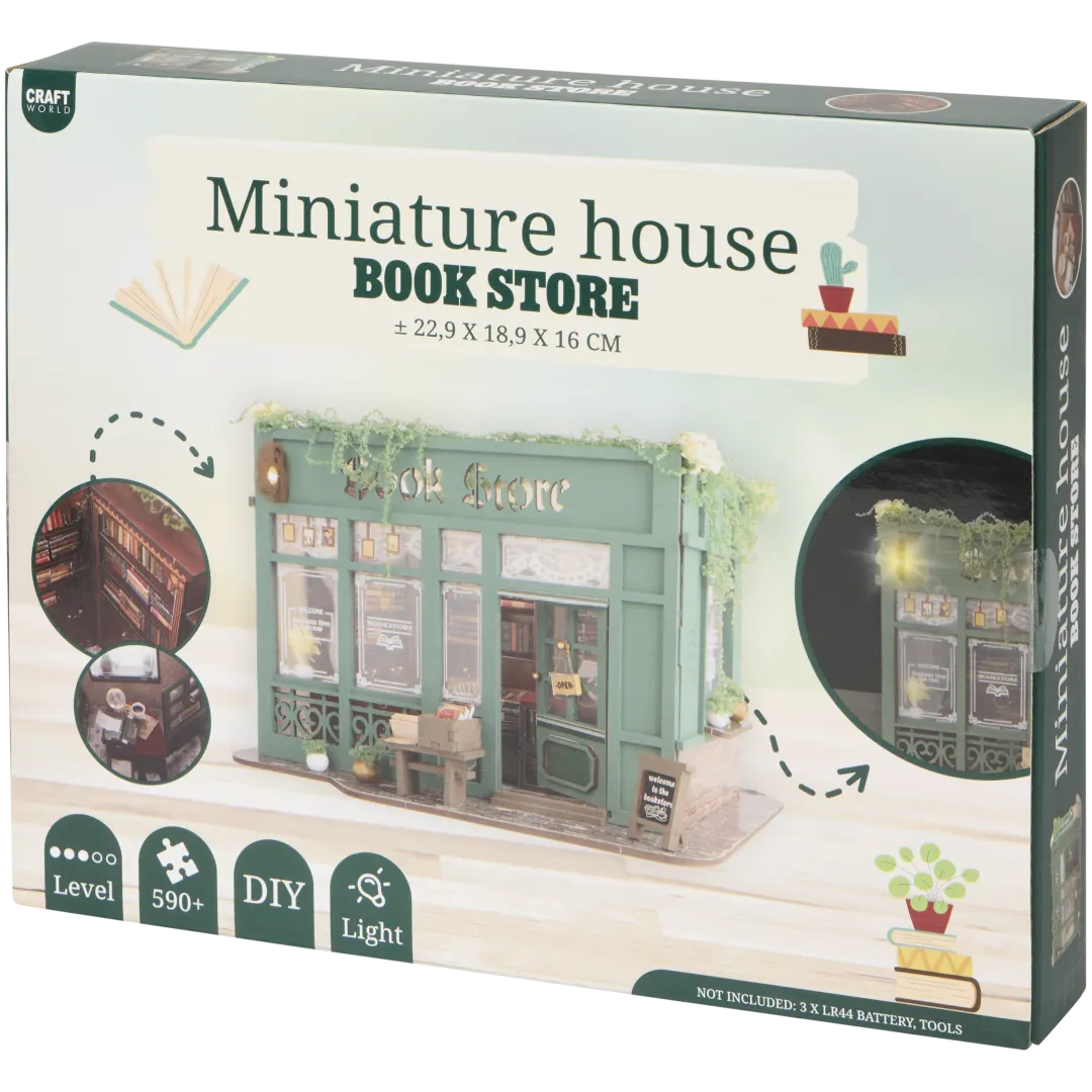 Cria a tua própria casa em miniatura