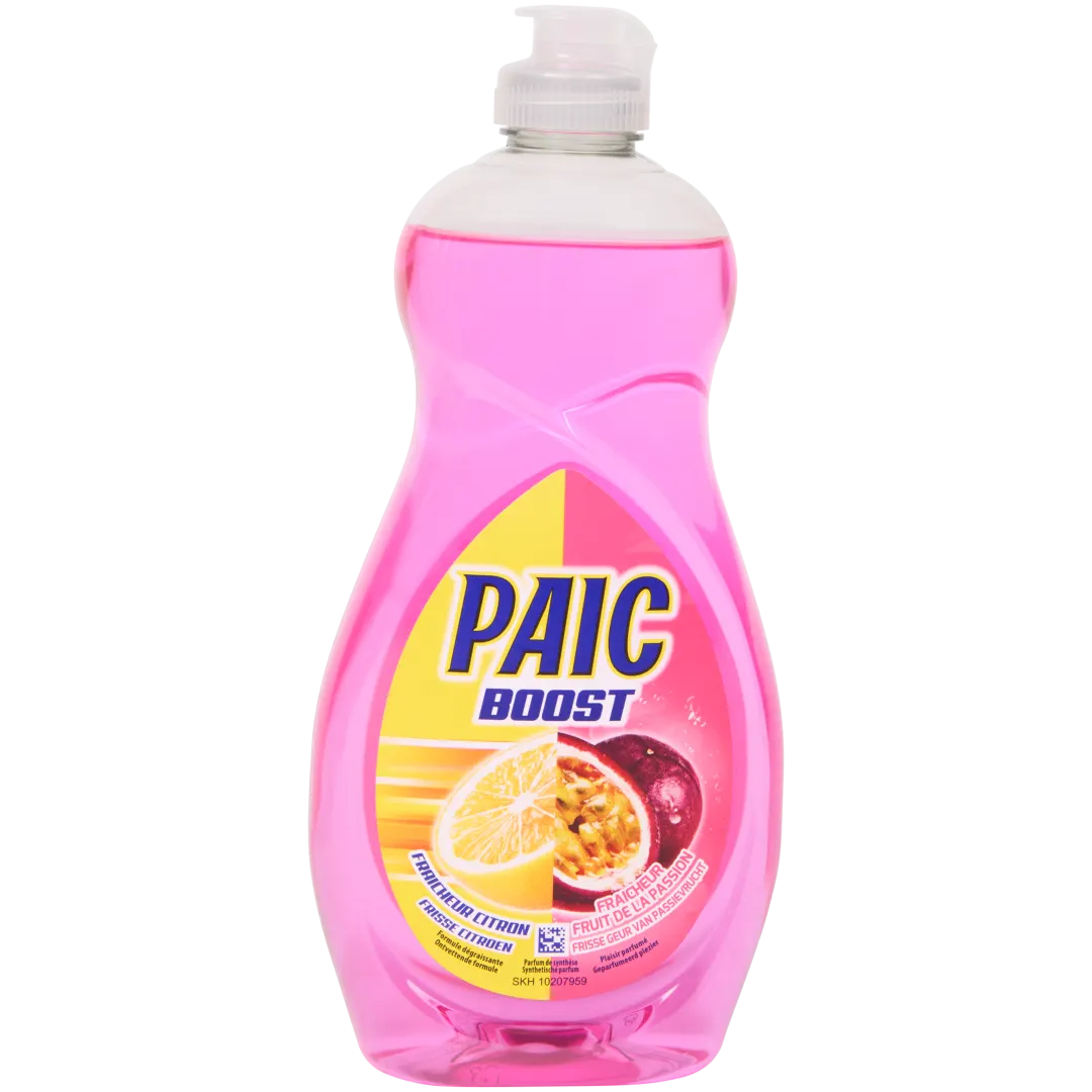 Liquide vaisselle Paic Boost Citron & Fruit de la passion 1