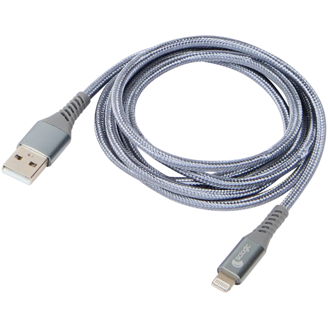 Kabel do ładowania i przesyłania danych Sologic 8-pinowy