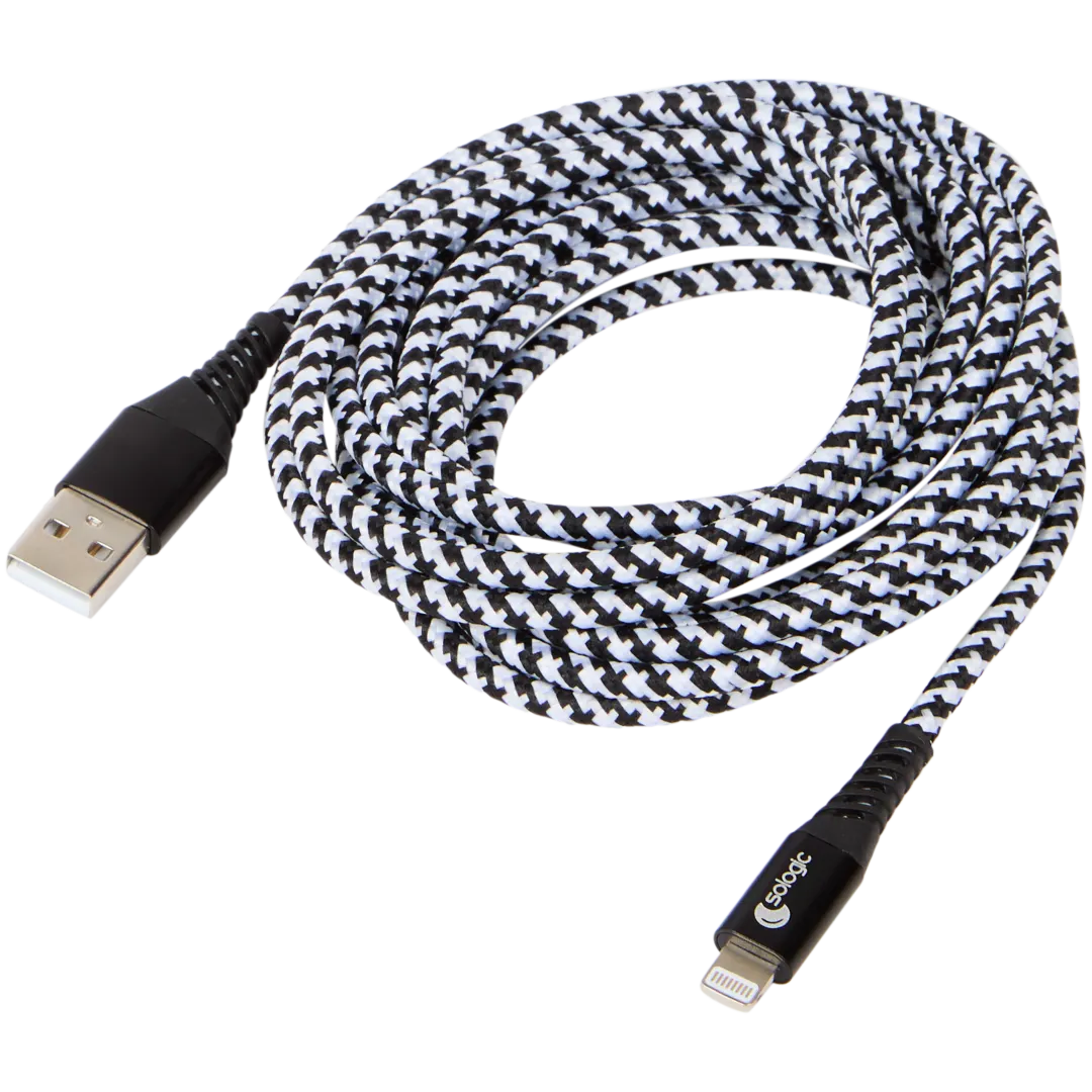 Kabel do ładowania i przesyłania danych Sologic 8-pinowy 4