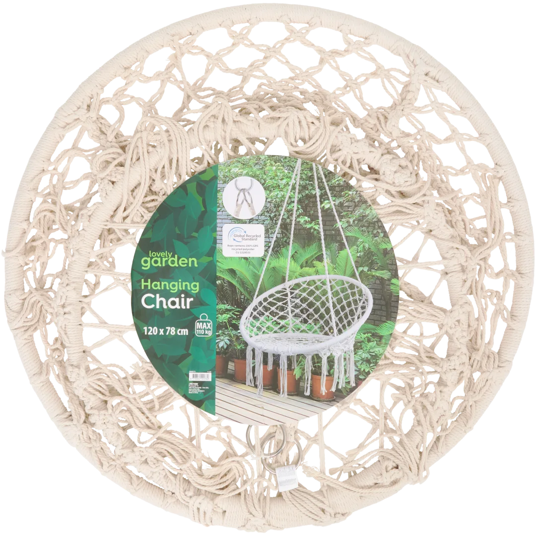 Závěsné křeslo Macramé 2