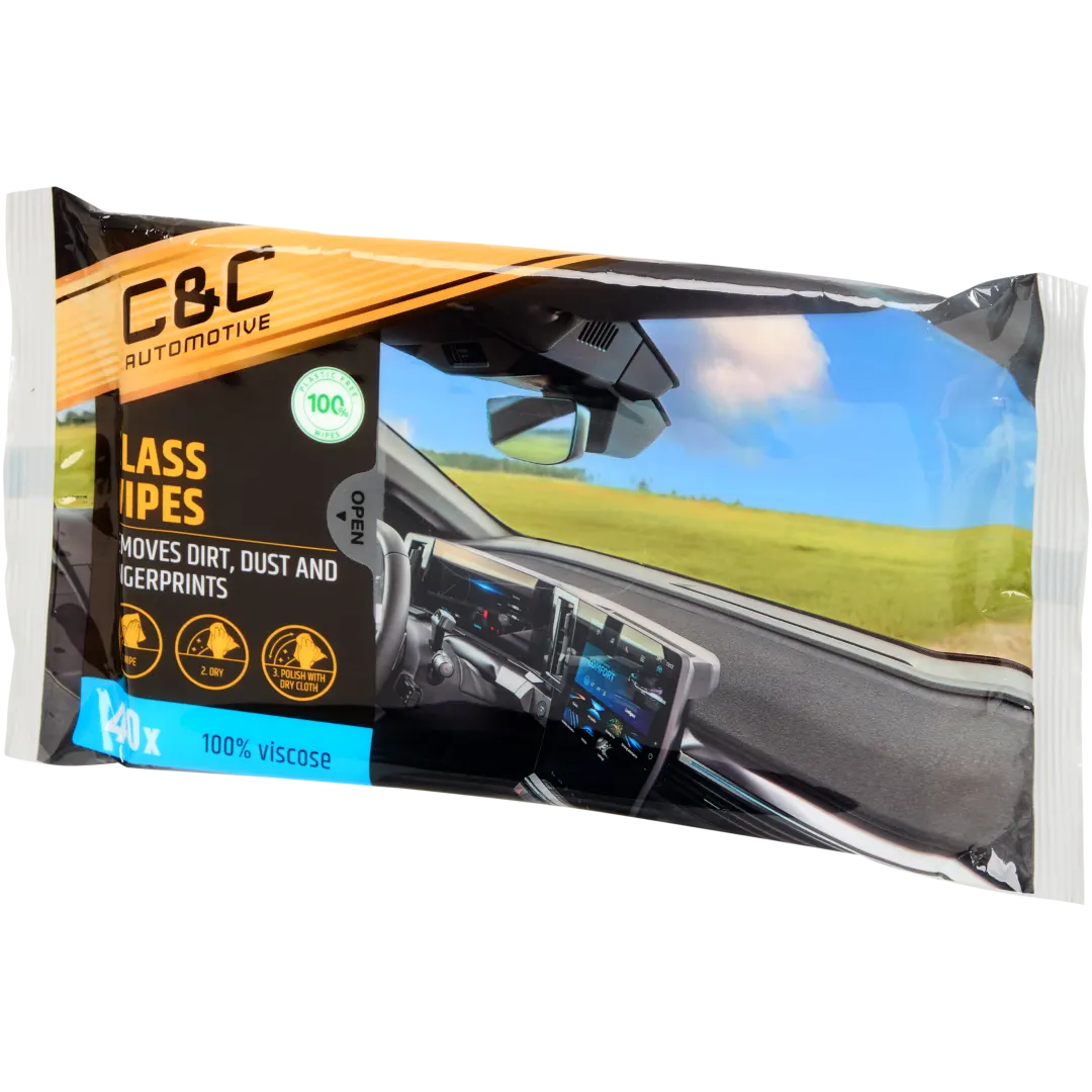 C&C vochtige autodoekjes 2