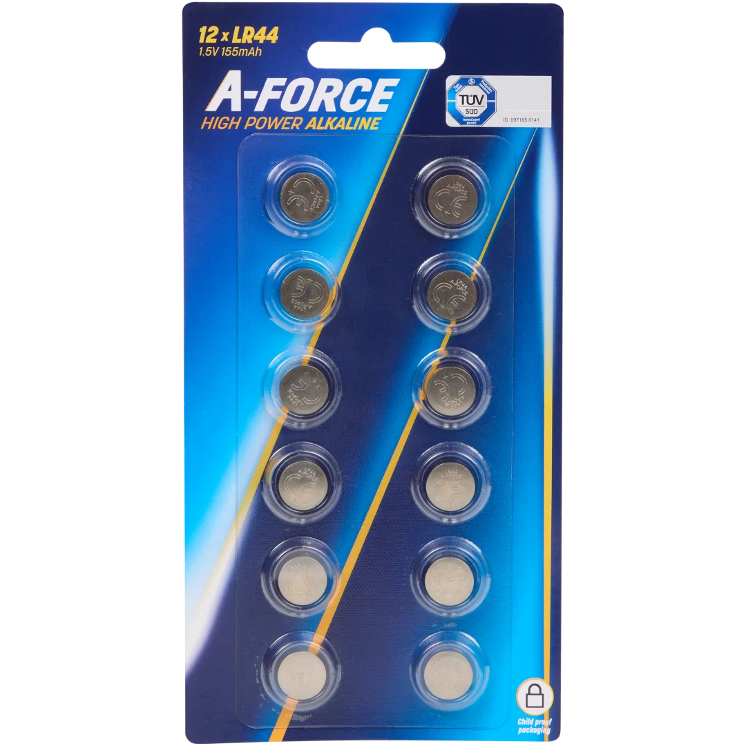 Piles boutons A-Force 1