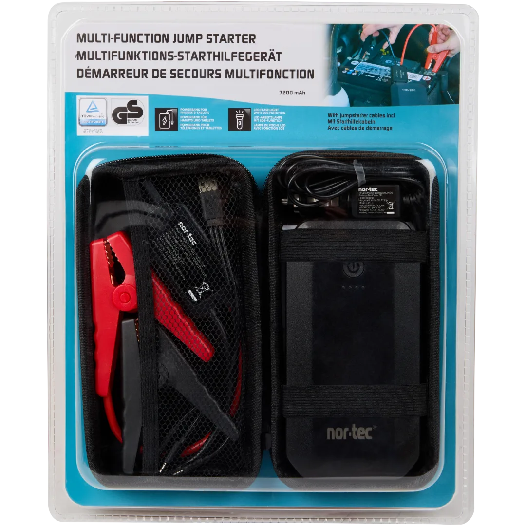 Nor-Tec multifunctionele jumpstarter 4