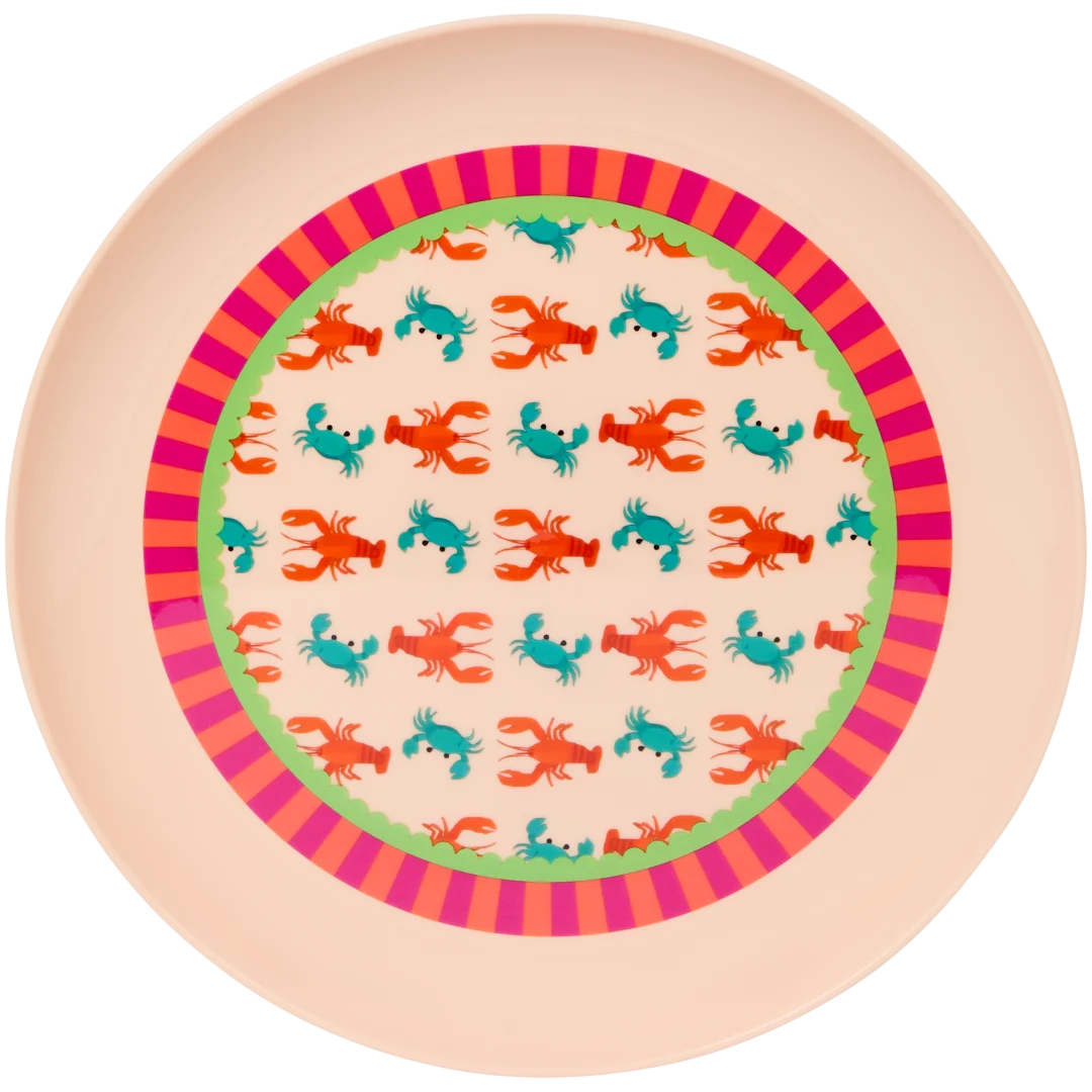 Piatto in plastica con stampa 4