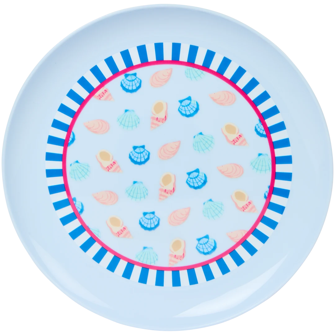 Piatto in plastica con stampa 1