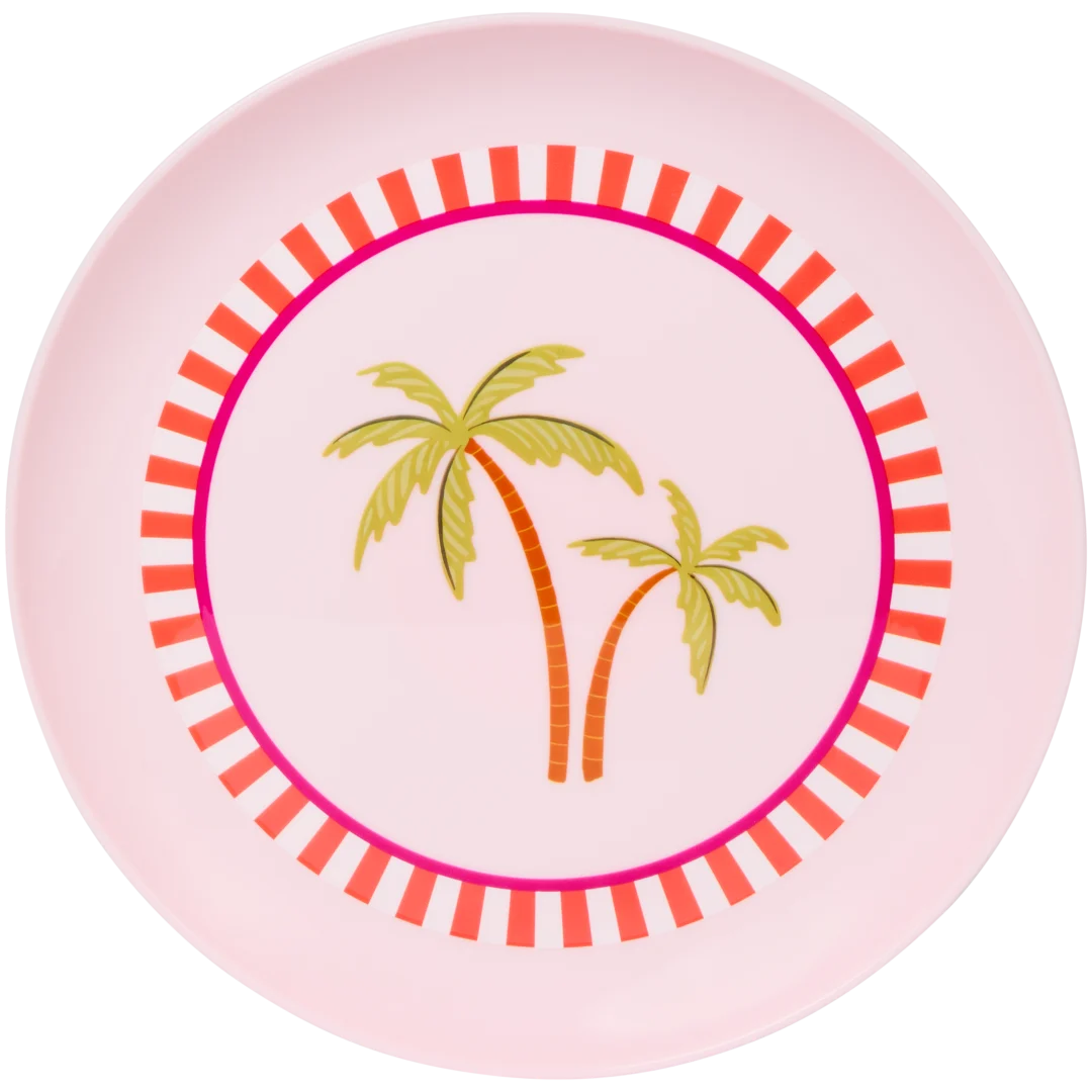 Piatto in plastica con stampa 5