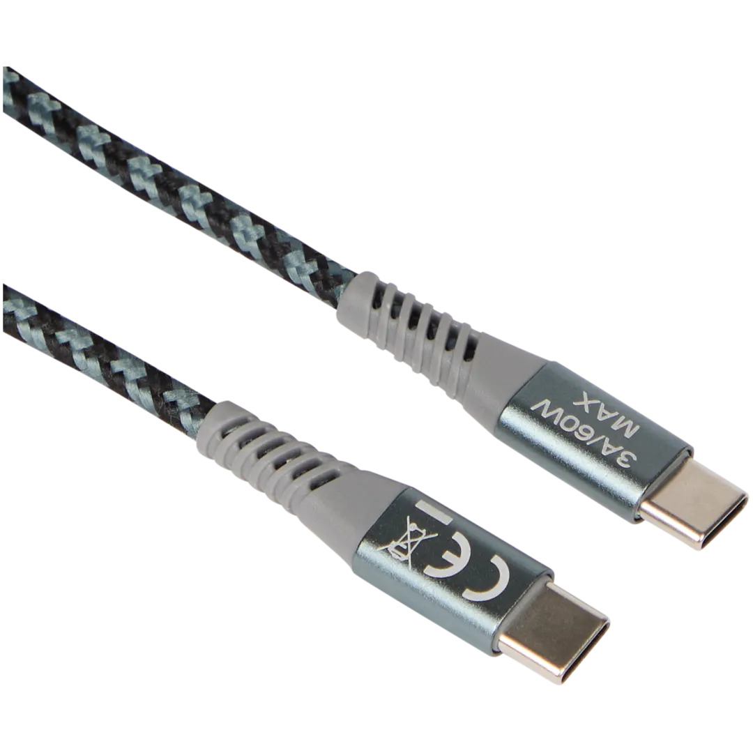 Nabíjecí a datový kabel Sologic USB-C na USB-C