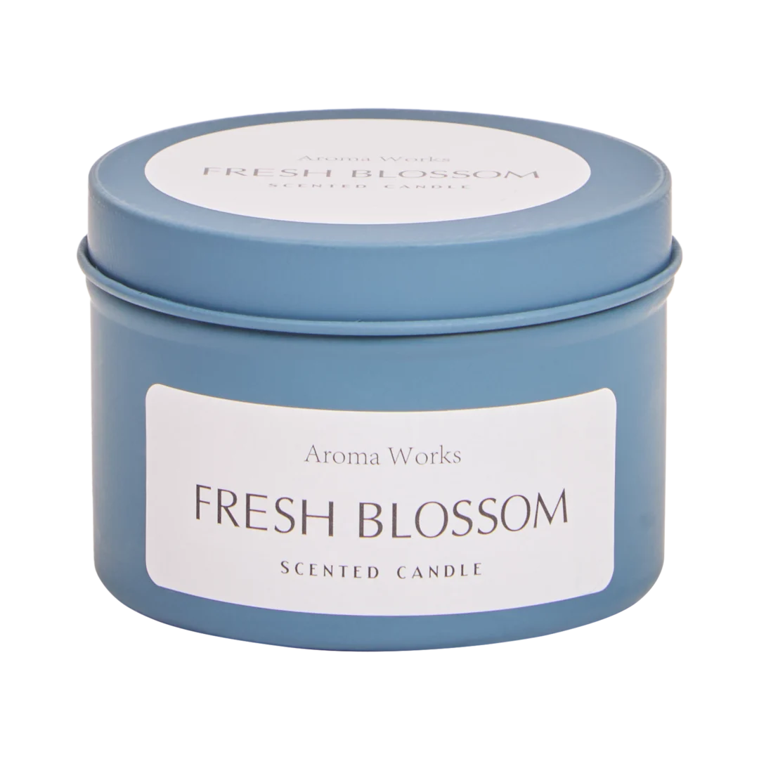 Bougie parfumée dans boîte
