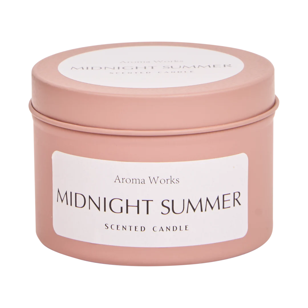 Bougie parfumée dans boîte