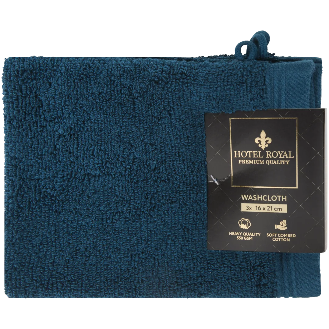 Gants de toilette Hotel Royal Anthracite