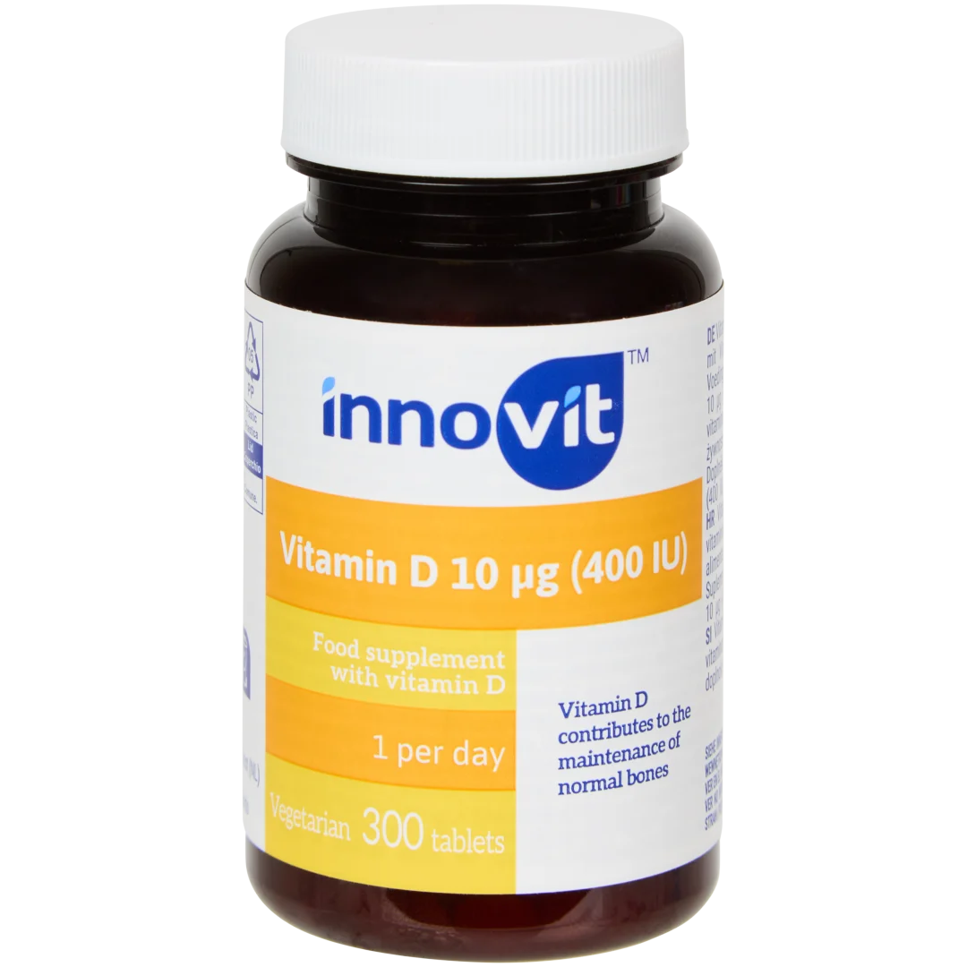 Complément alimentaire Innovit Vitamine D 10 mcg 1