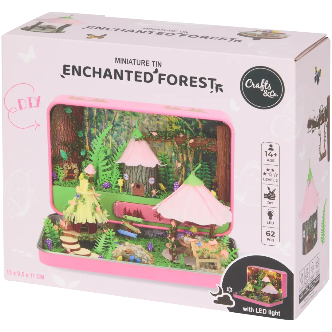 DIY habitación en miniatura en lata Crafts & Co