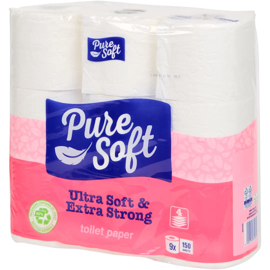 Pure Soft Toilettenpapier Ultra Soft & Extra Strong