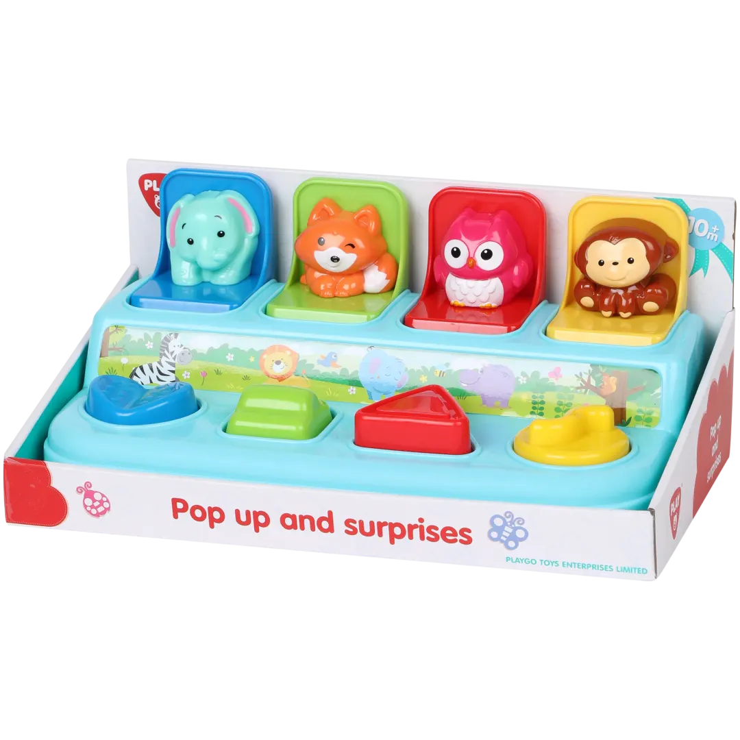 Animais pop-up Playgo