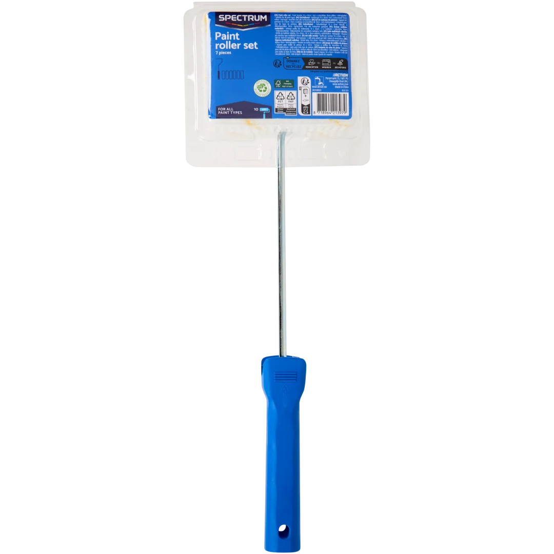 Rullo per pittura con manico e ricambi Spectrum 2