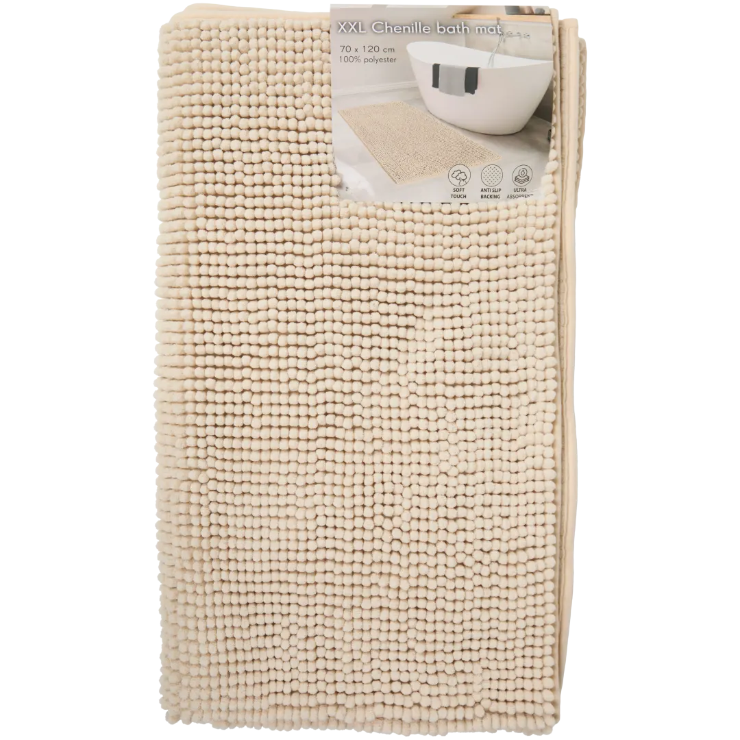 Tappeto per bagno in ciniglia