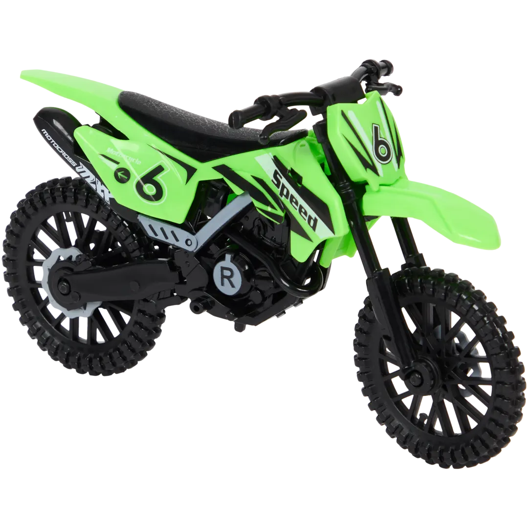 Speelgoed-crossmotor