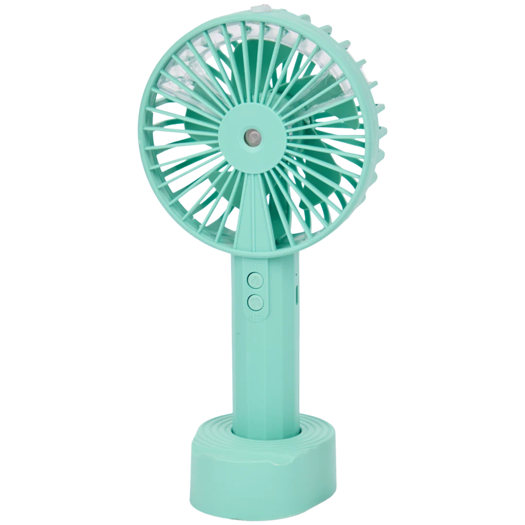 Ventilatore manuale con nebulizzatore