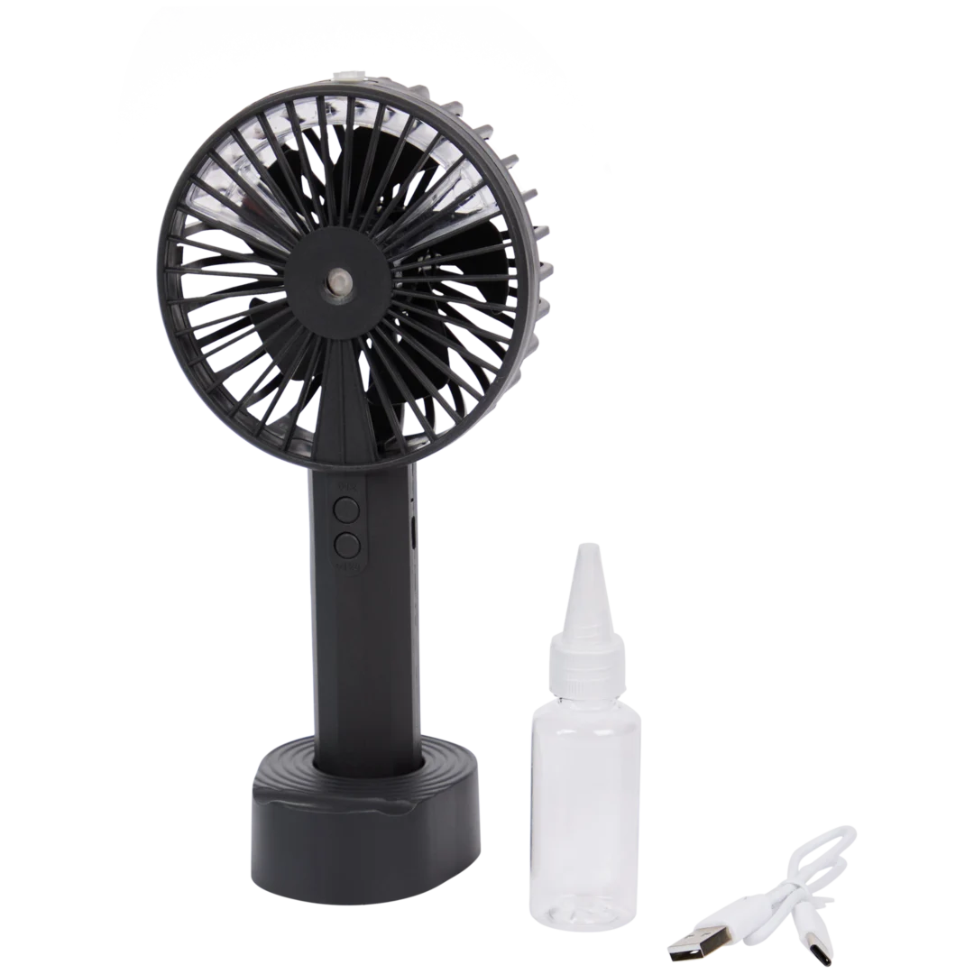 Ventilatore manuale con nebulizzatore