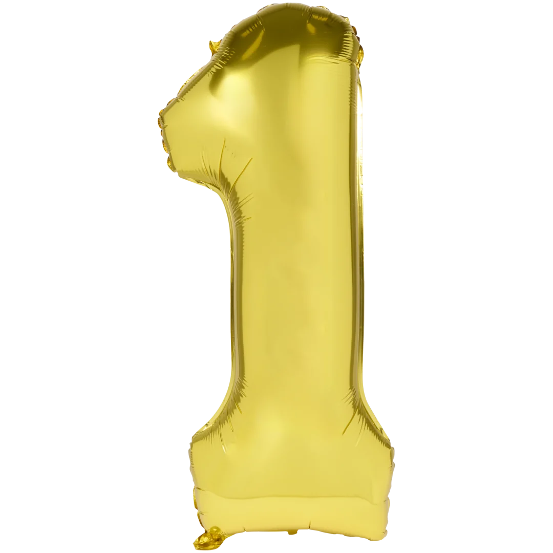 Balon od folije u obliku broja