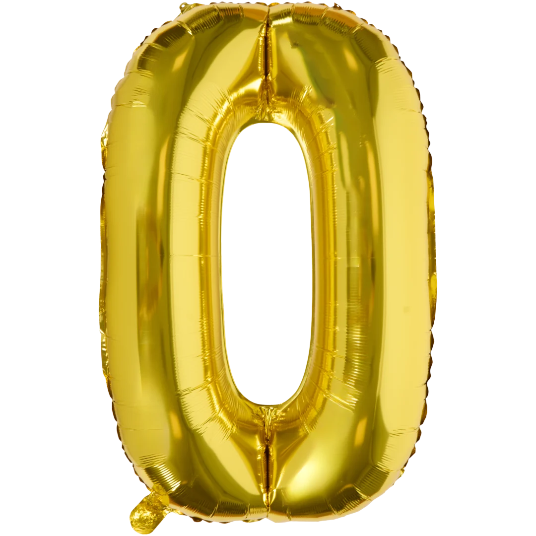 Ballon d'aluminium chiffre 1