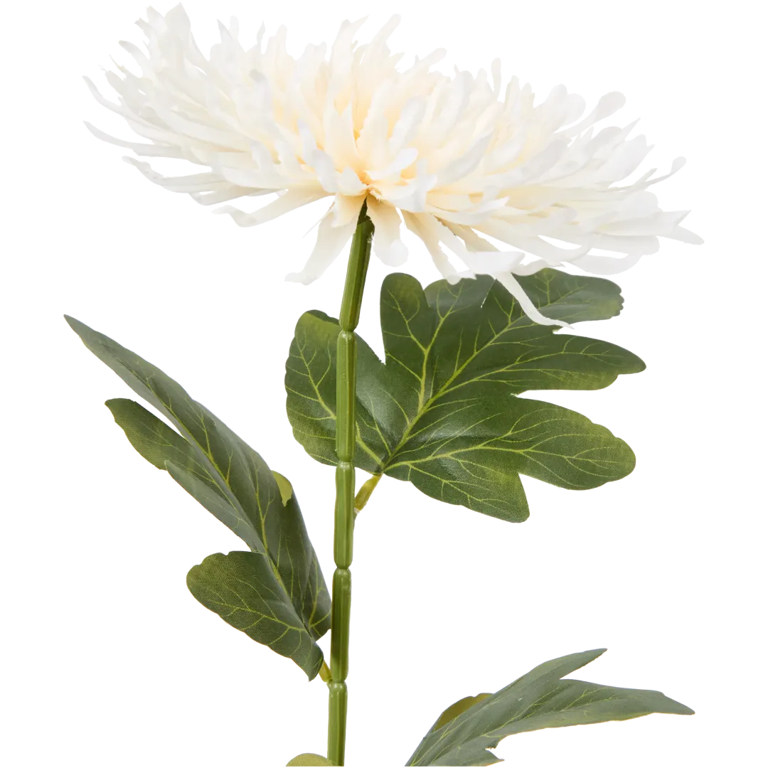Künstliche Chrysantheme mit Stiel 5