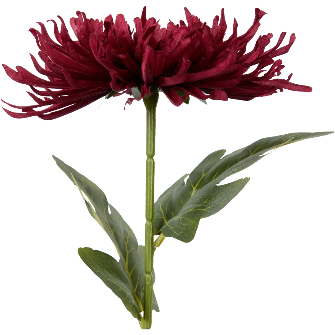 Künstliche Chrysantheme mit Stiel 1