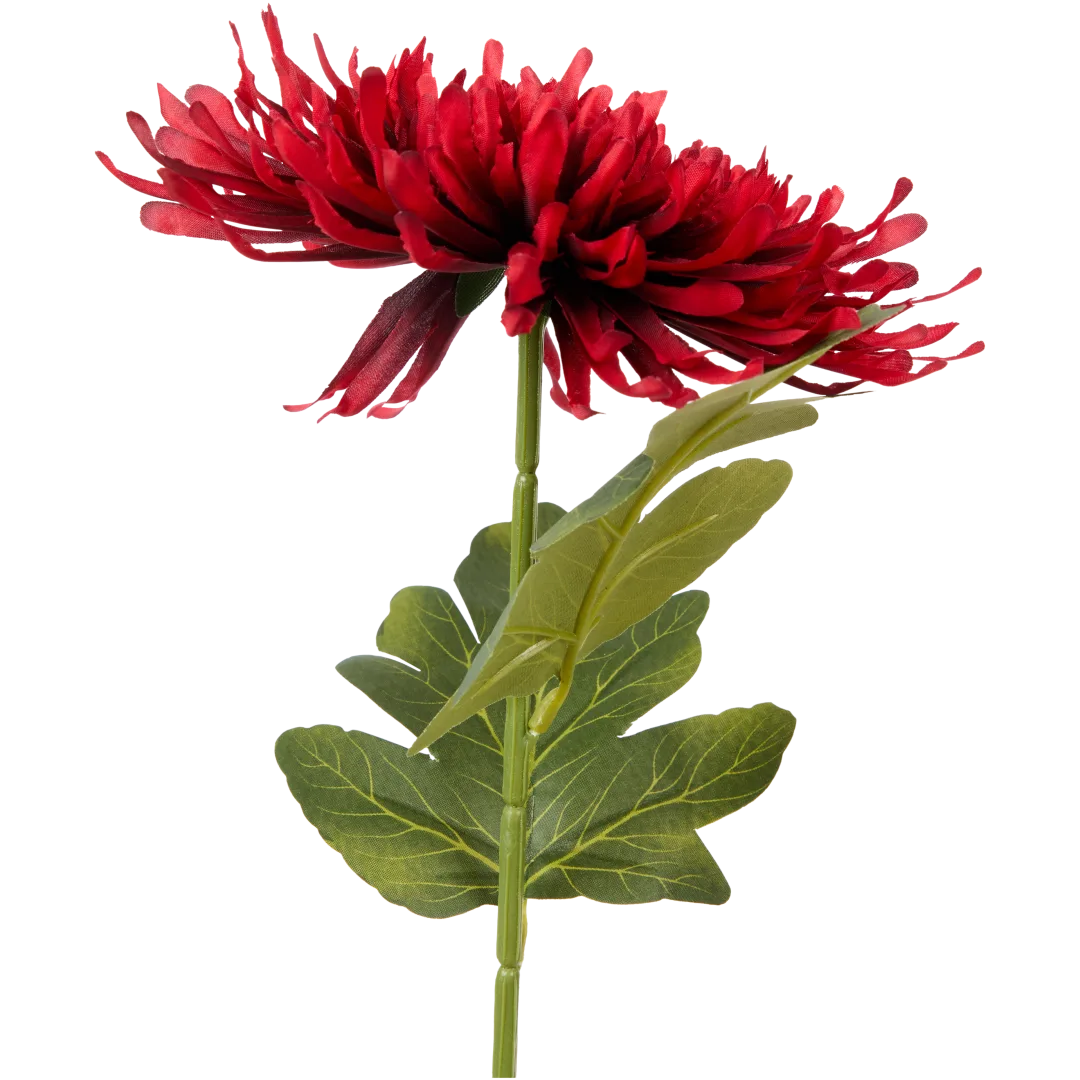 Künstliche Chrysantheme mit Stiel 3