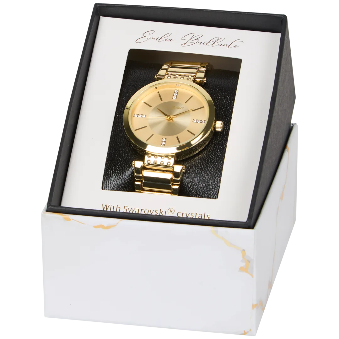 Reloj con cristales de Swarovski
