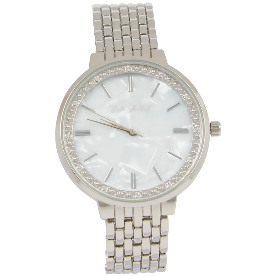 Horloge met Swarovski-kristallen 2