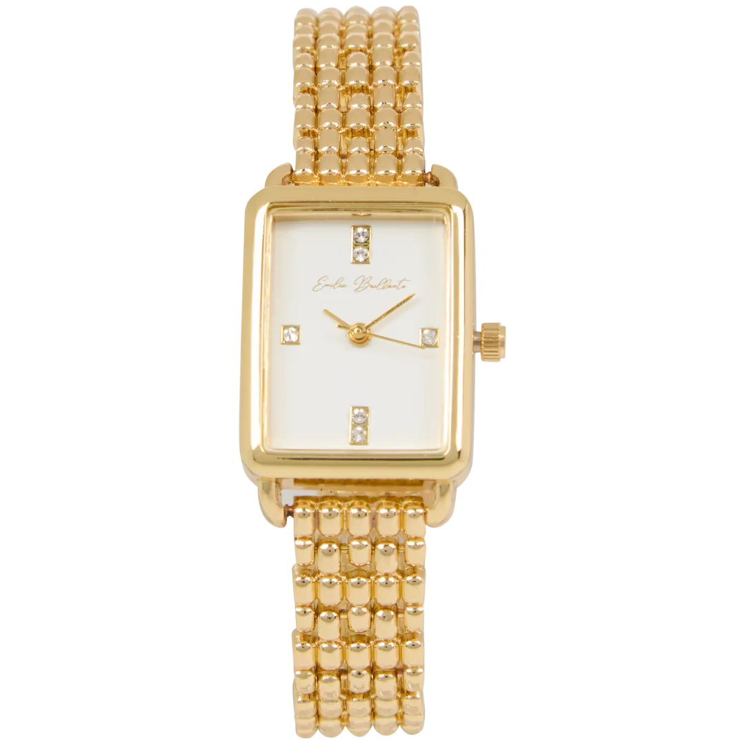 Horloge met Swarovski-kristallen 4