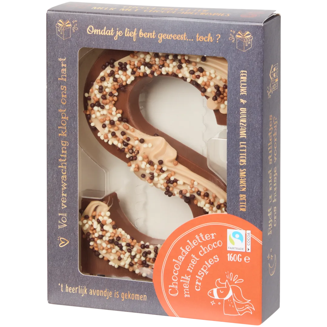 Luxe chocoladeletter