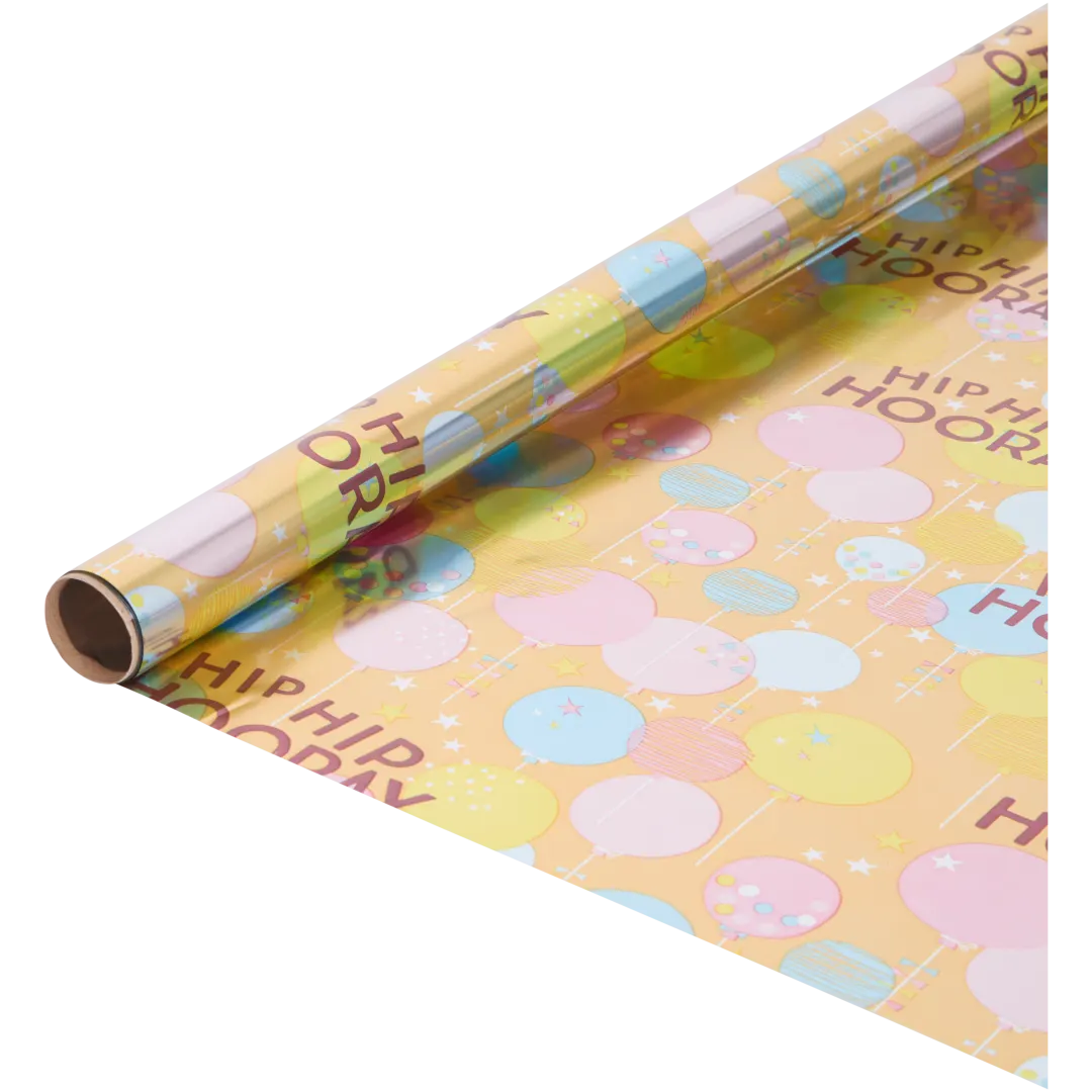 Papel de embrulho de película metálica 8