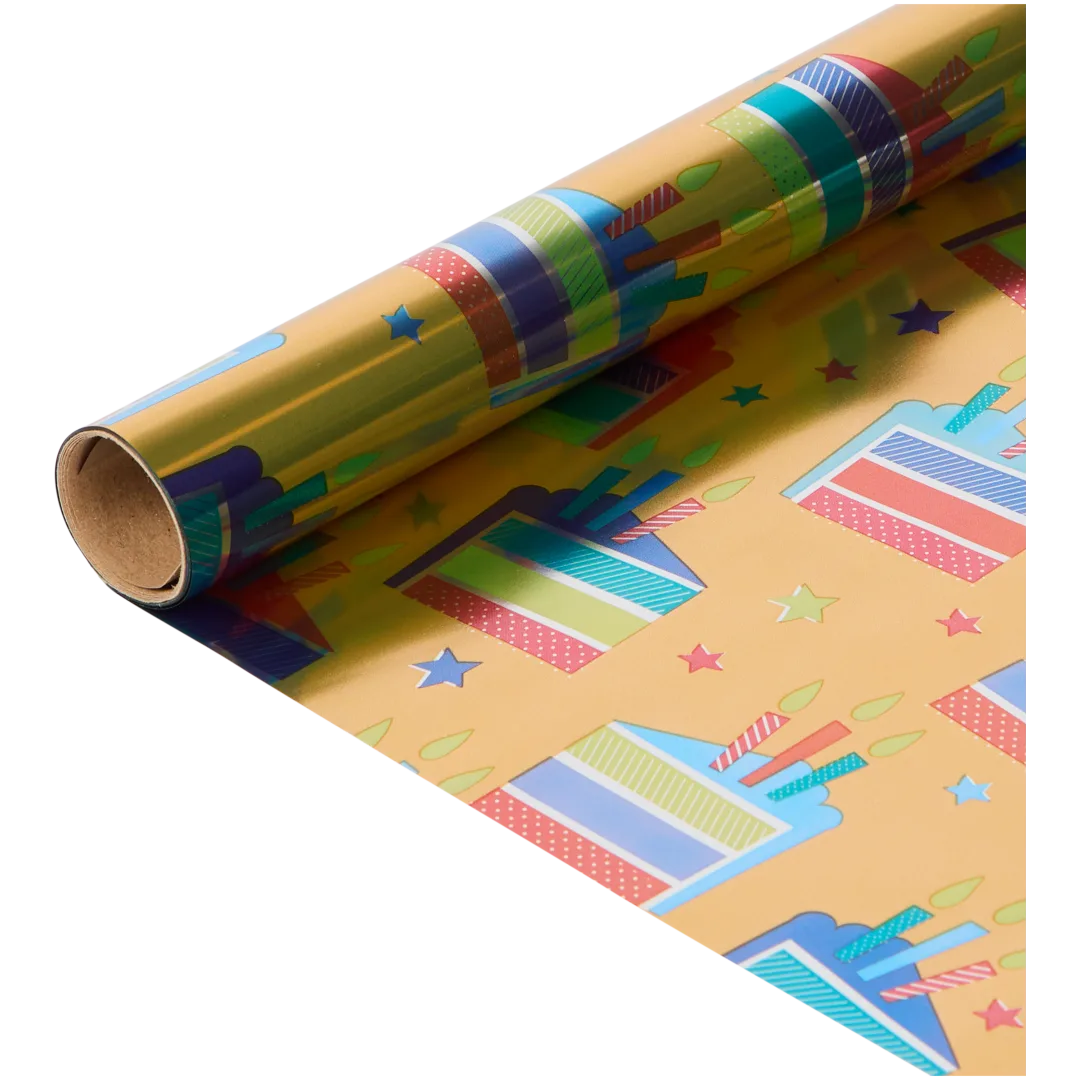 Papier do pakowania z folii metalowej 1