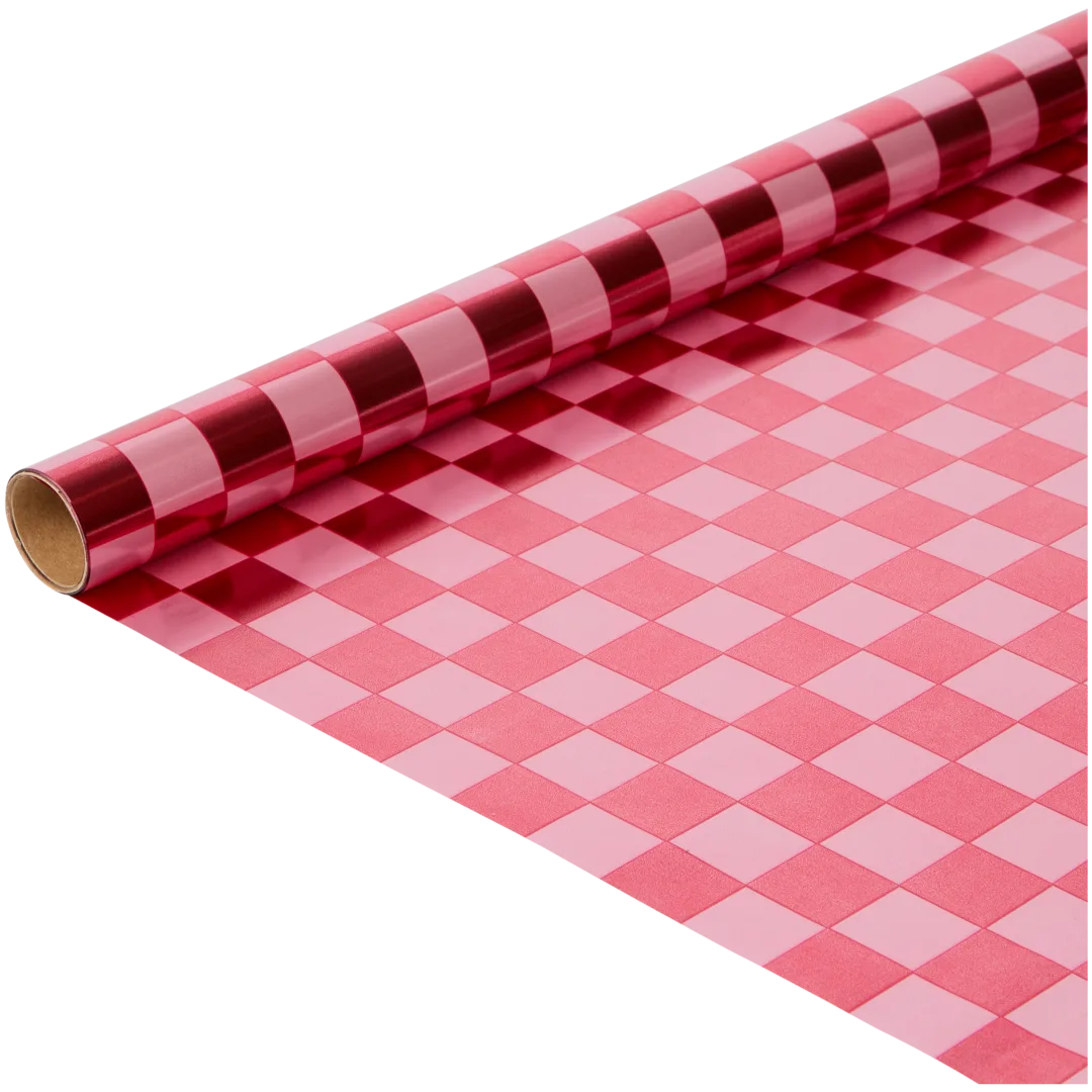 Papier cadeau métallisé