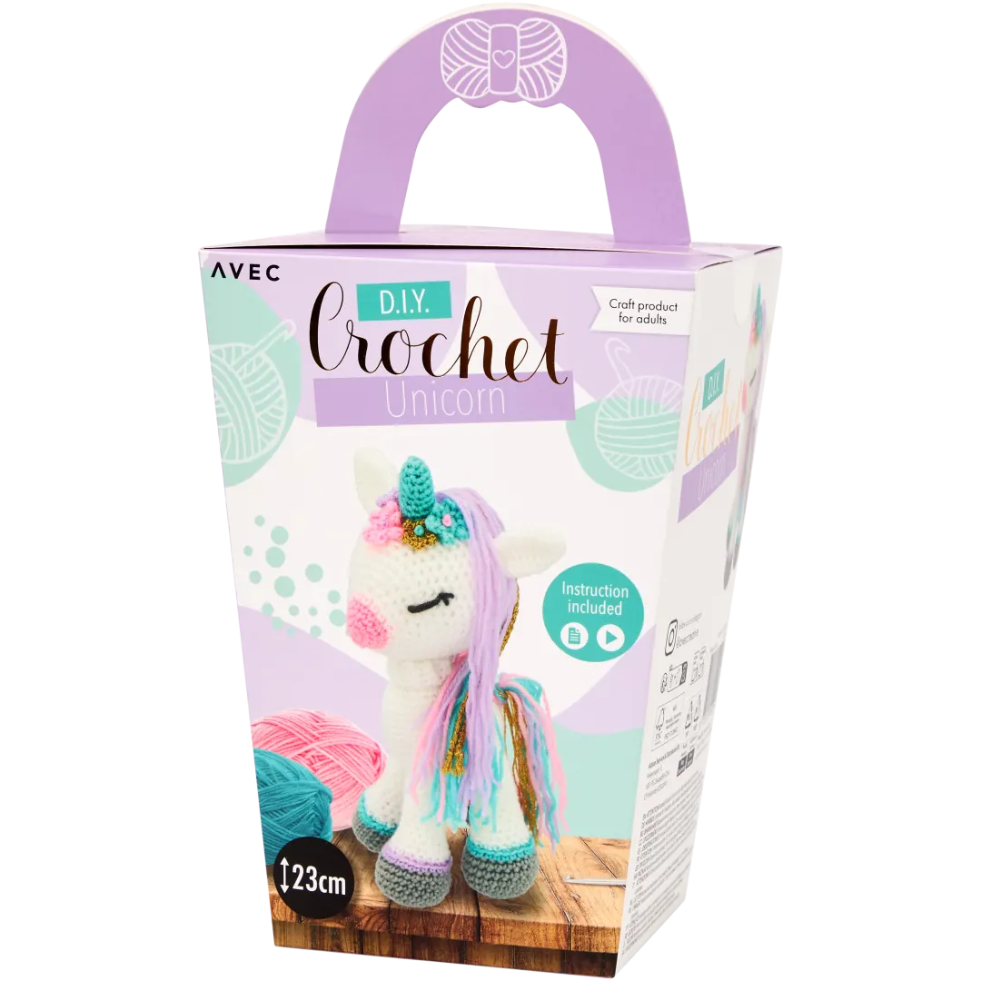 Kit De Crochet Débutant Pour Fabriquer Une Poupée Hibou - DIY Complet Avec Fil Et Aiguille