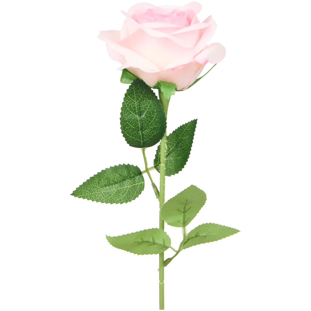 Rosa artificial com caule 1