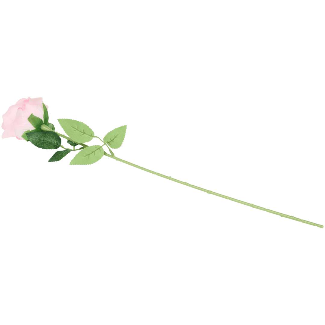 Rosa artificial com caule 2