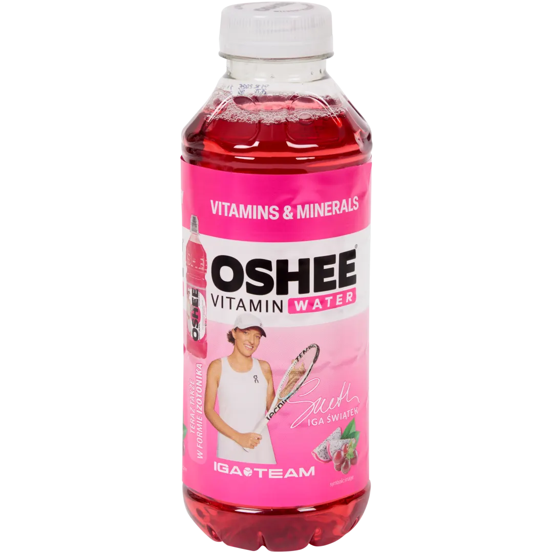 Woda witaminowa Oshee Red Grape-Dragonfruit