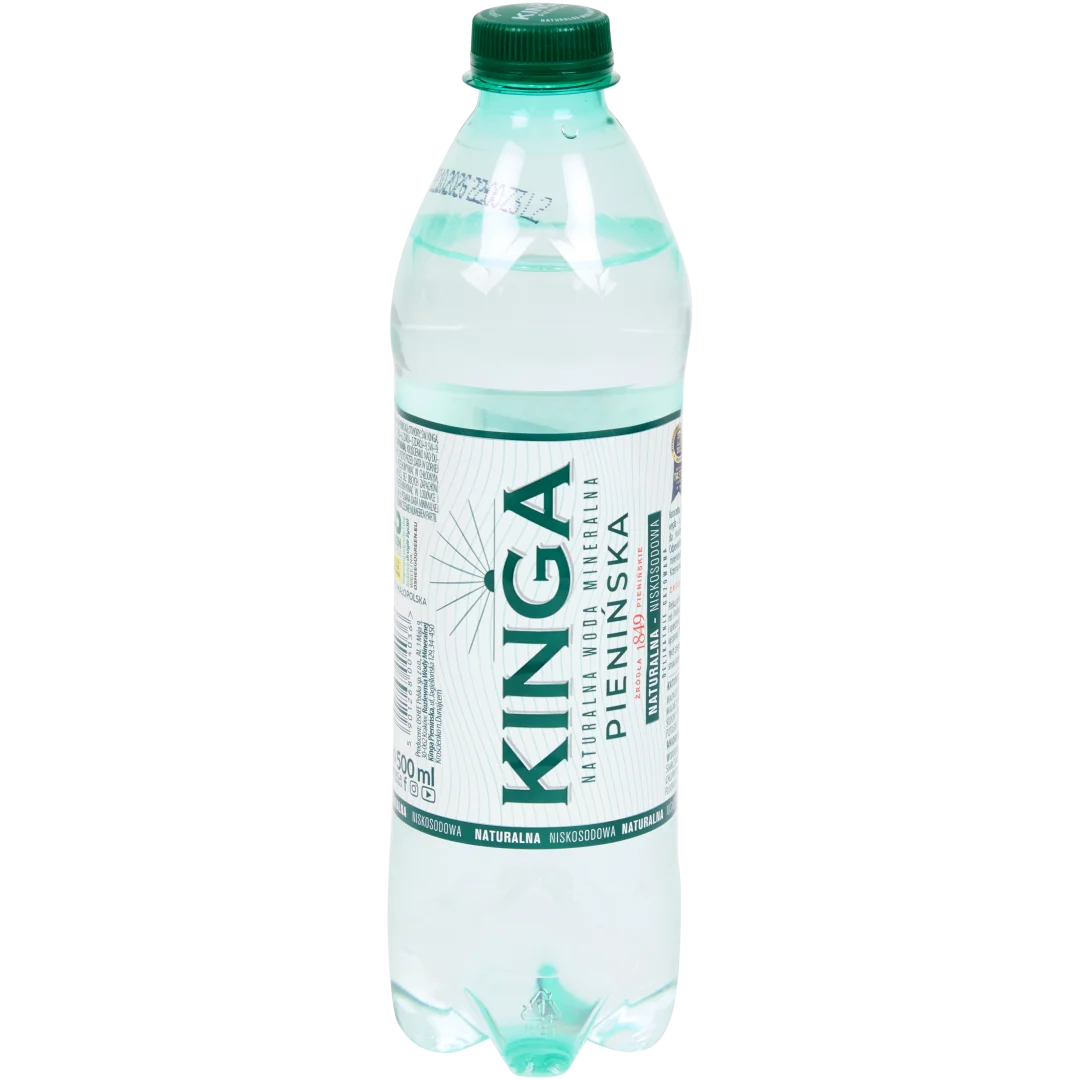 Gazowana woda mineralna Kinga 1